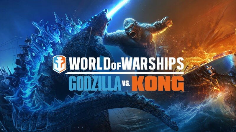 World of Warships Godzilla vs Kong
