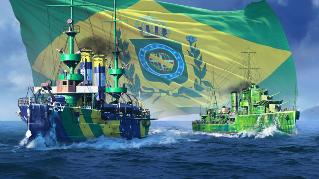 Independência do Brasil em alto mar