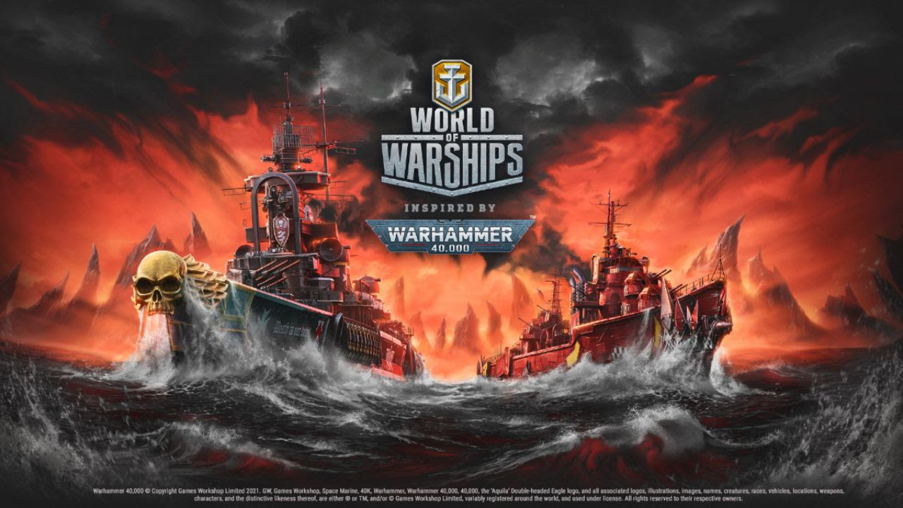 World of Warships Warhammer 40k