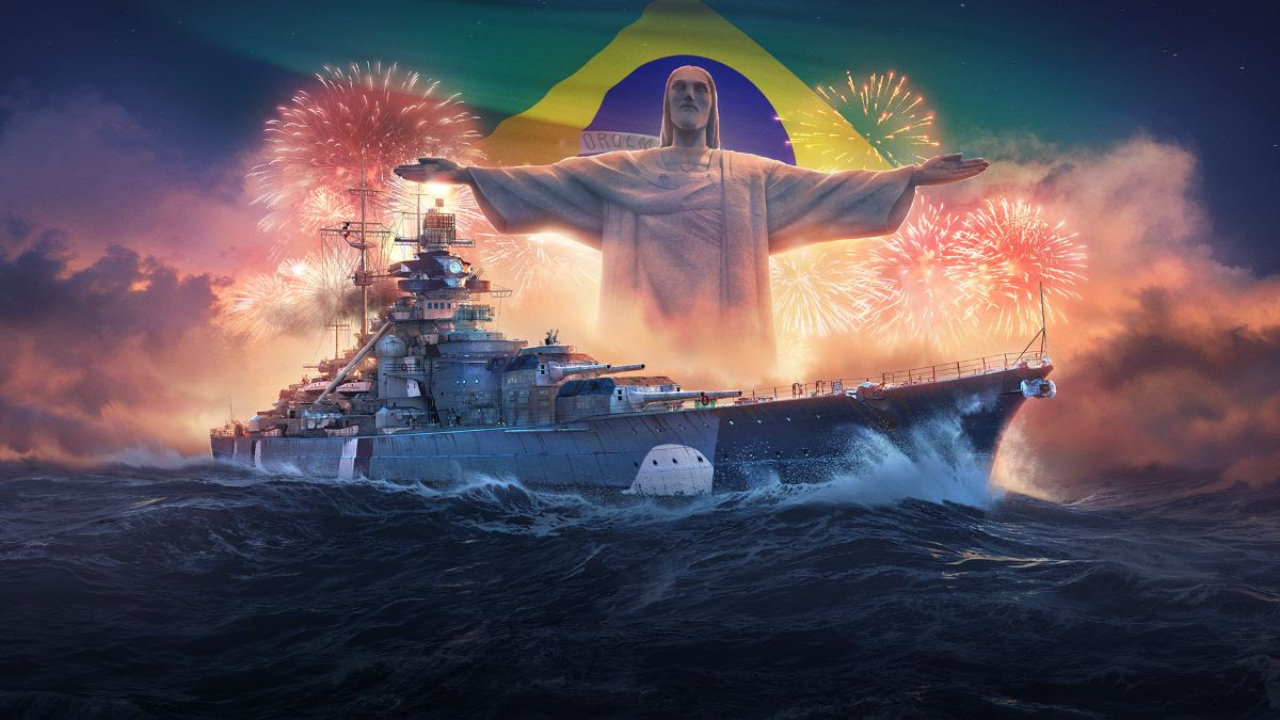 World of Warships comandante brasileiro