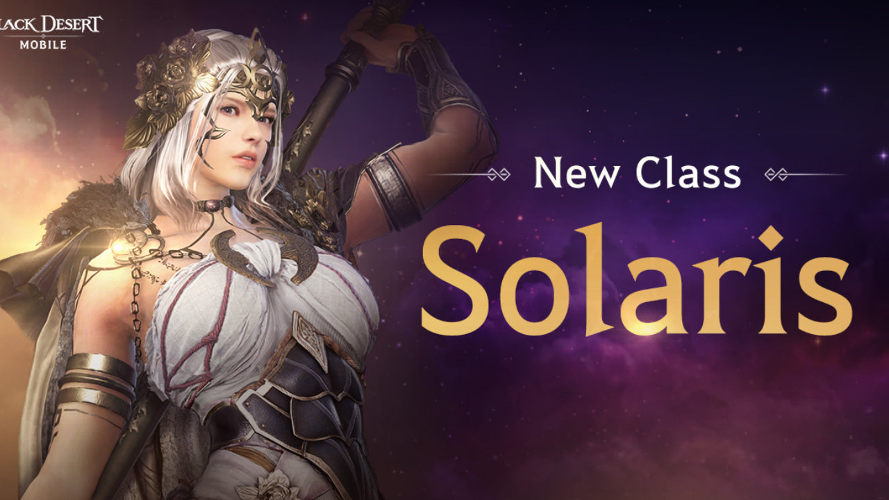 Black Desert Online Mobile New Class Solaris