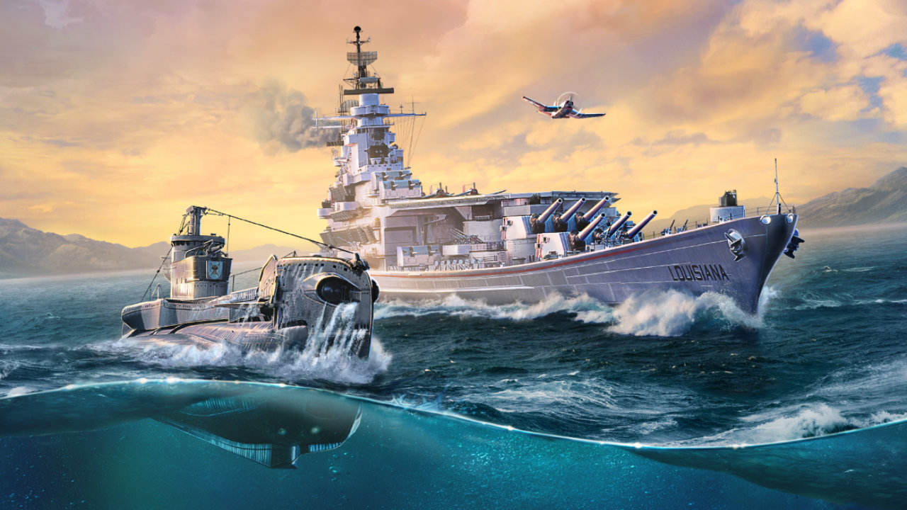 Submarinos britânicos submergem no World of Warships