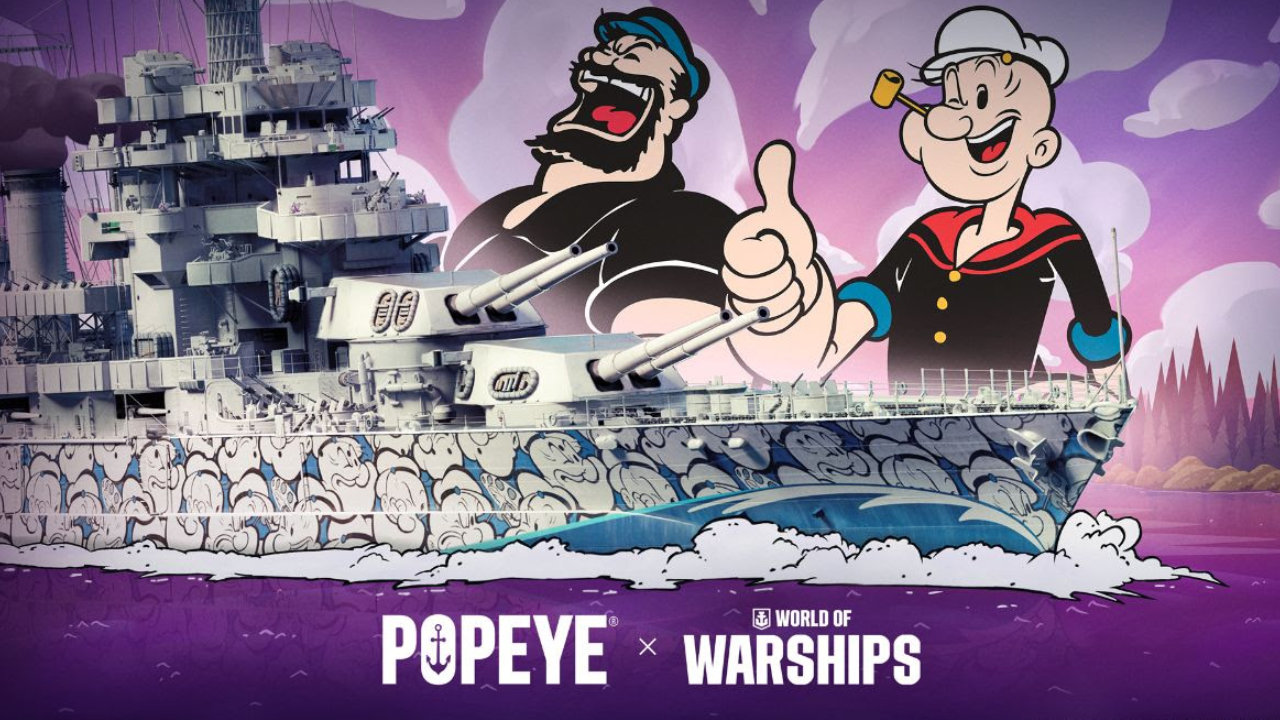 Popeye x world of warships