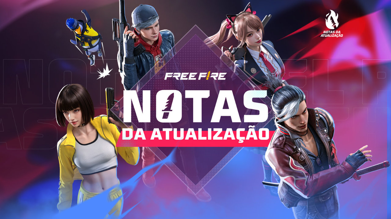 Free Fire Notas de Atualização