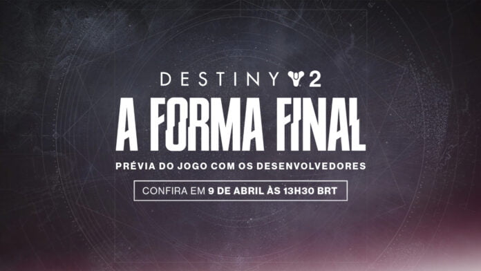 Destiny 2 A forma final Prévia