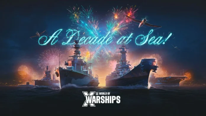 World of Warships 10 anos