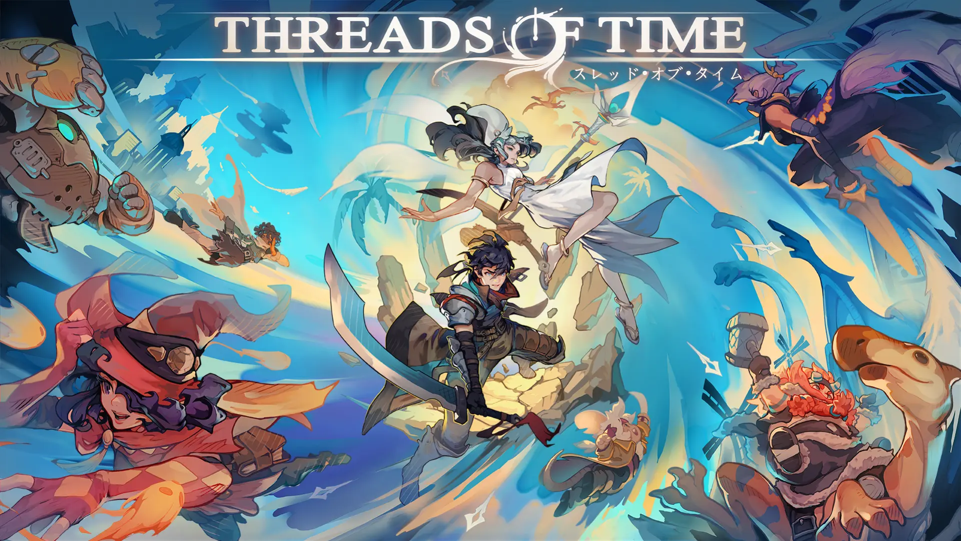 Threads of Time revela pela primeira vez seus heróis que viajam no ...